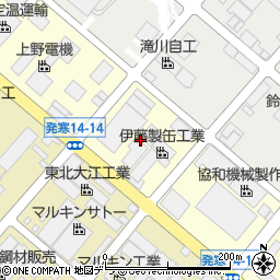 北海道札幌市西区発寒１４条13丁目2周辺の地図