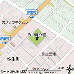 北海道江別市弥生町22周辺の地図