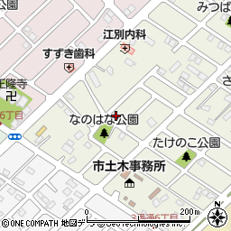 北海道江別市元江別本町37-53周辺の地図