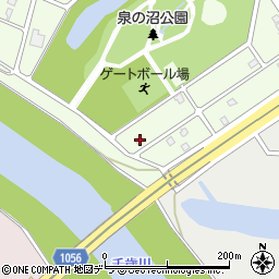 北海道江別市東光町39-8周辺の地図