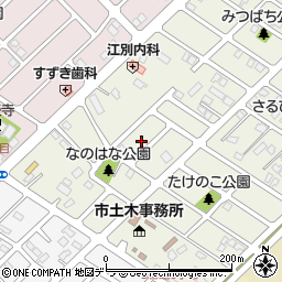 北海道江別市元江別本町37-67周辺の地図