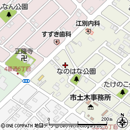 北海道江別市元江別本町39-3周辺の地図