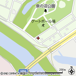 北海道江別市東光町39-10周辺の地図