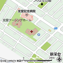 北海道江別市新栄台46-10周辺の地図