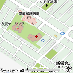 江別総合ケアセンター友愛周辺の地図