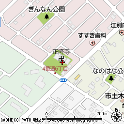 北海道江別市見晴台39周辺の地図