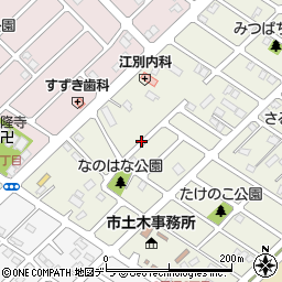 北海道江別市元江別本町37周辺の地図