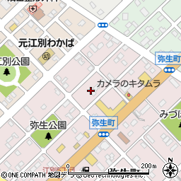 北海道江別市弥生町5周辺の地図