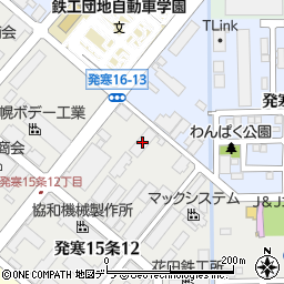 中央ビルト工業札幌営業所周辺の地図