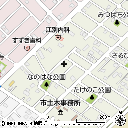 北海道江別市元江別本町37-69周辺の地図