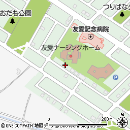北海道江別市新栄台46-16周辺の地図