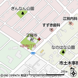 北海道江別市見晴台39-5周辺の地図