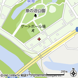 北海道江別市東光町39-4周辺の地図