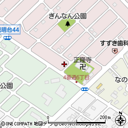 北海道江別市見晴台40-27周辺の地図