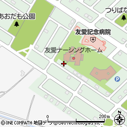 北海道江別市新栄台46-15周辺の地図