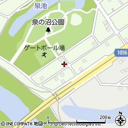 北海道江別市東光町39-1周辺の地図