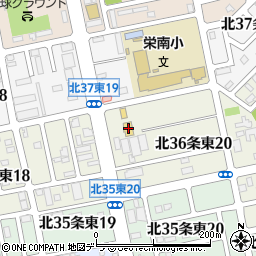 ワークマン札幌北３６条東店周辺の地図