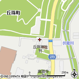 北海道札幌市東区丘珠町197-1周辺の地図