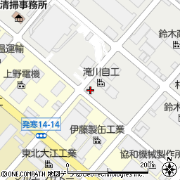 株式会社滝川自工　西工場周辺の地図