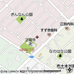 北海道江別市見晴台34-13周辺の地図