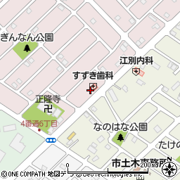 北海道江別市見晴台33-5周辺の地図
