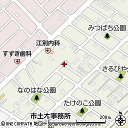 北海道江別市元江別本町35周辺の地図