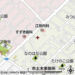 北海道江別市元江別本町37-1周辺の地図