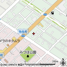 北海道江別市一番町30周辺の地図