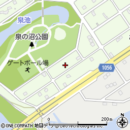 北海道江別市東光町40周辺の地図