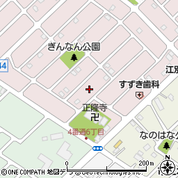 北海道江別市見晴台38周辺の地図
