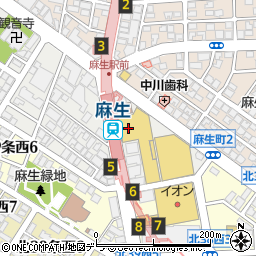 メガネサロンルック 麻生店周辺の地図