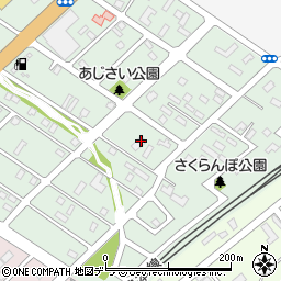 北海道江別市一番町15周辺の地図