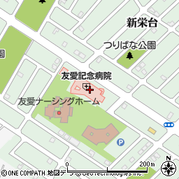 北海道江別市新栄台46-1周辺の地図