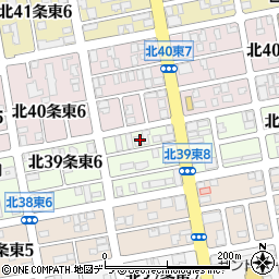 松本寝具株式会社　札幌支店周辺の地図