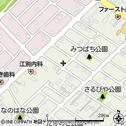 北海道江別市元江別本町31-13周辺の地図