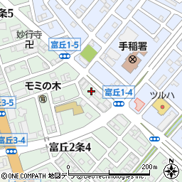 富よし周辺の地図