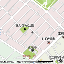 北海道江別市見晴台37-2周辺の地図