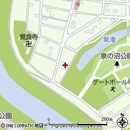 北海道江別市東光町30周辺の地図