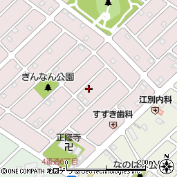 北海道江別市見晴台35-12周辺の地図