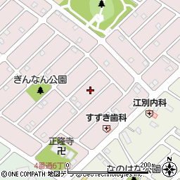 北海道江別市見晴台35周辺の地図