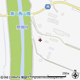 北海道江別市元野幌1137周辺の地図