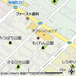 マイ・フラワー元江別店周辺の地図