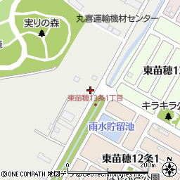 北海道札幌市東区丘珠町503-8周辺の地図