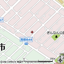 北海道江別市見晴台61-8周辺の地図