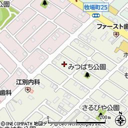 北海道江別市元江別本町30周辺の地図