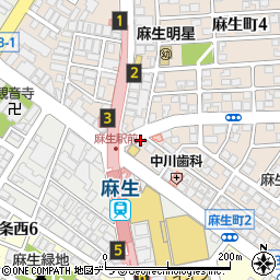 島田屋 麻生店周辺の地図