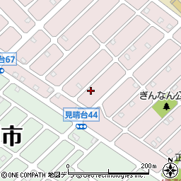 北海道江別市見晴台61-26周辺の地図