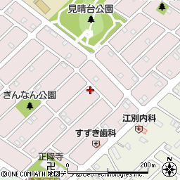 北海道江別市見晴台35-1周辺の地図