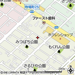 北海道江別市元江別本町26-4周辺の地図