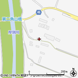 北海道江別市元野幌1135周辺の地図
